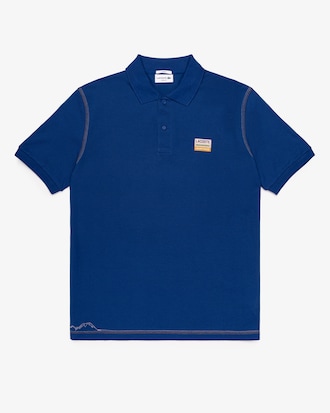 Polo Masculina de Piqué em Modelagem Solta