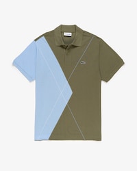 Polo Cl&aacute;ssico Fit em Mini Piqu&eacute; Contrastante