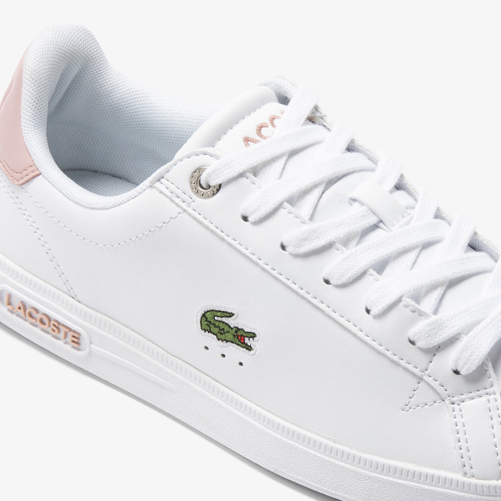 Tênis feminino de couro Lacoste Graduate Pro Tênis Feminino