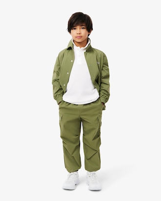 Polo Lacoste Infantil Masculina em Petit Piquet