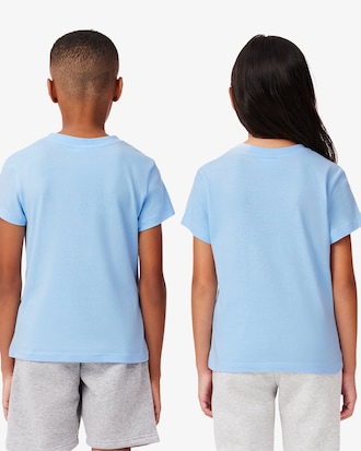 Remera De Algodón Con Estampa De Cocodrilo