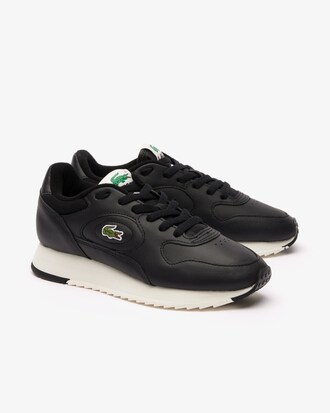 Tênis feminino Linetrack em couro