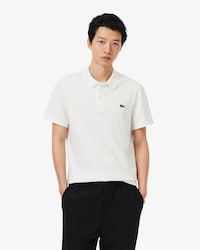 Camisa Polo de Algod&atilde;o Misto de Caimento Regular