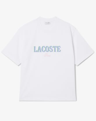 Remera de Algodón Oversized Estampada