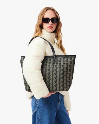 Tote Bag Graneada Zely Con Sobre