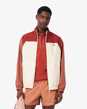 Campera Impermeable Color Block