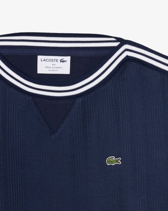 Moletom com Gola Canoa &mdash; Fabricado na Fran&ccedil;a