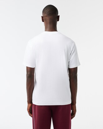 Camiseta Relaxed Fit com estampa de René Lacoste
