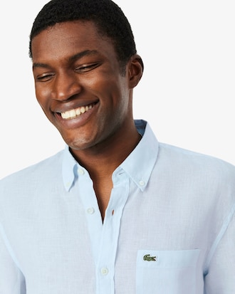 Camisa de Lino Fit Regular