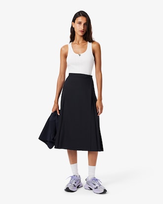 Pollera Midi Plisada de Lana