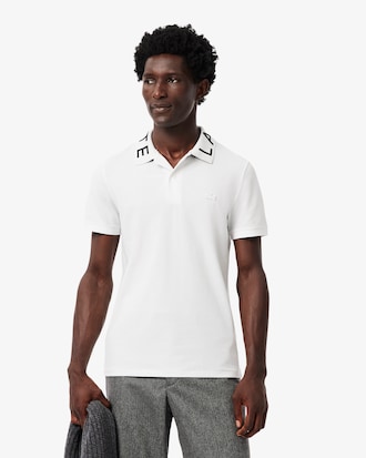 Polo Con Emblema Jacquard Al Cuerpo