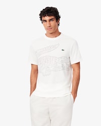 Camiseta Esportiva Estampada de Crocodilo Ultra Dry