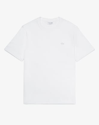 Camiseta Entrela&ccedil;ada de Algod&atilde;o