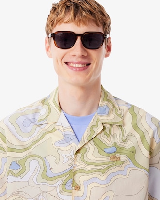 Camisa de Manga Curta Relaxada Fit