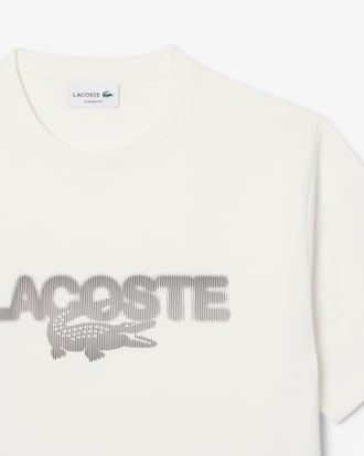 Remera de punto de algod&oacute;n con estampado