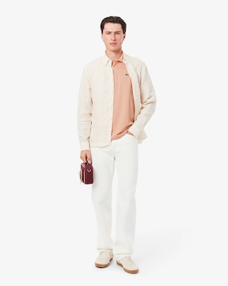 Camisa Polo L.12.12 Light Piqu&eacute; Ajuste Cl&aacute;ssico