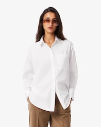 Camisa De Poplin Oversized