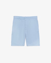 Shorts de Vestir de Algod&oacute;n Elastizado Slim Fit
