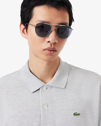 Polo L.12.12 Marl Fit Cl&aacute;sico