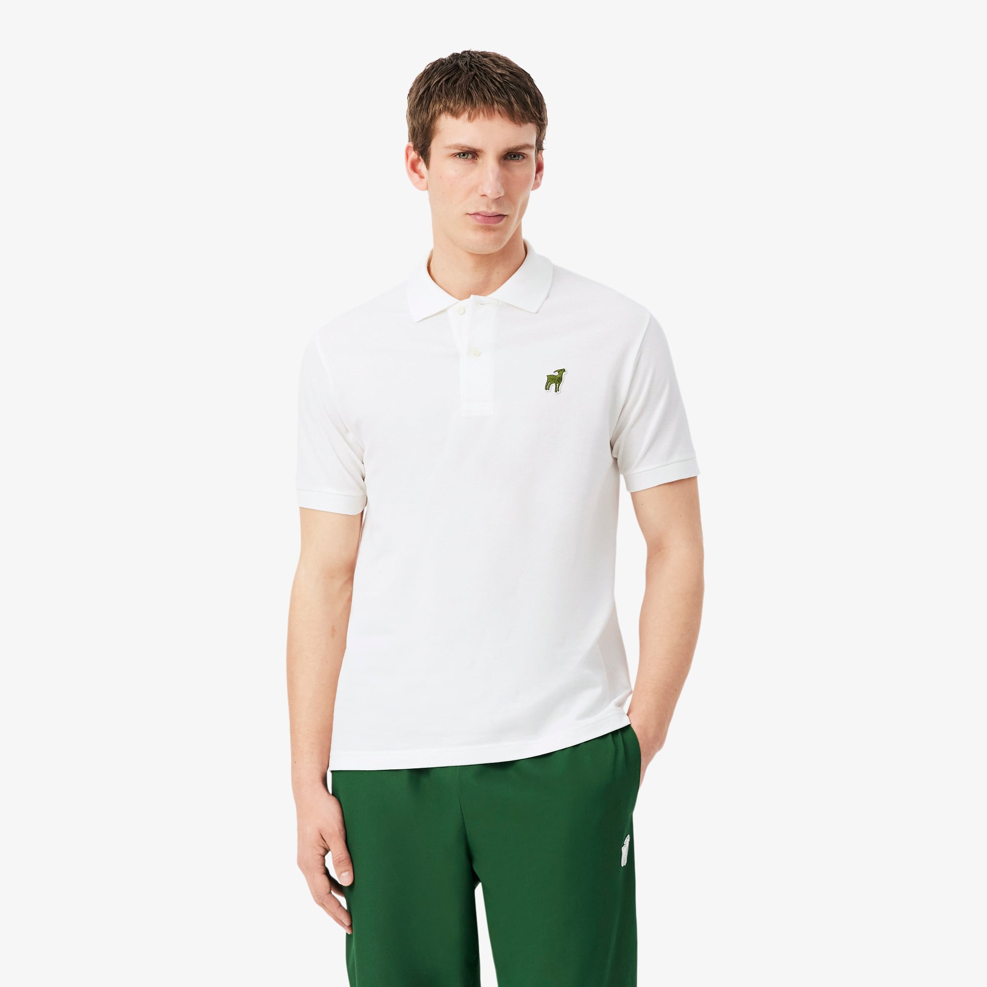 Camisa Polo GOAT Lacoste x Novak Djokovic - Coleção de Tênis