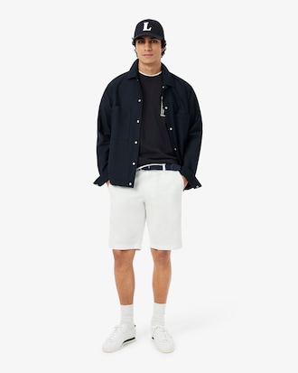 Camiseta de Malha Pesada Bordada