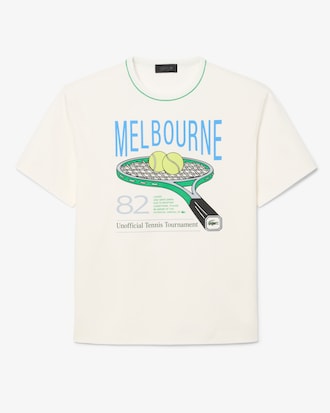 Remera con estampado de tenis Runway