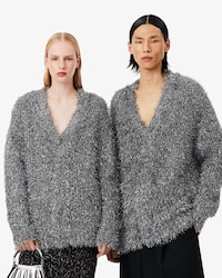 Casaco de Malha Lurex Runway