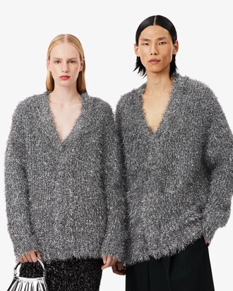 Casaco de Malha Lurex Runway