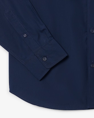 Camisa Modelagem reta em Popeline Stretch