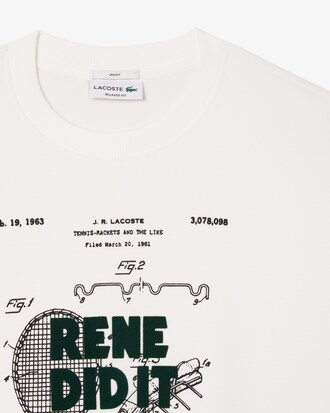 Moletom Esportivo Piqu&eacute; com Motif Relaxed Fit