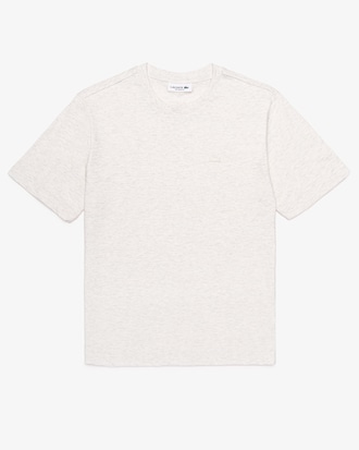 Camiseta de Malha de Algod&atilde;o com Caimento Relaxado