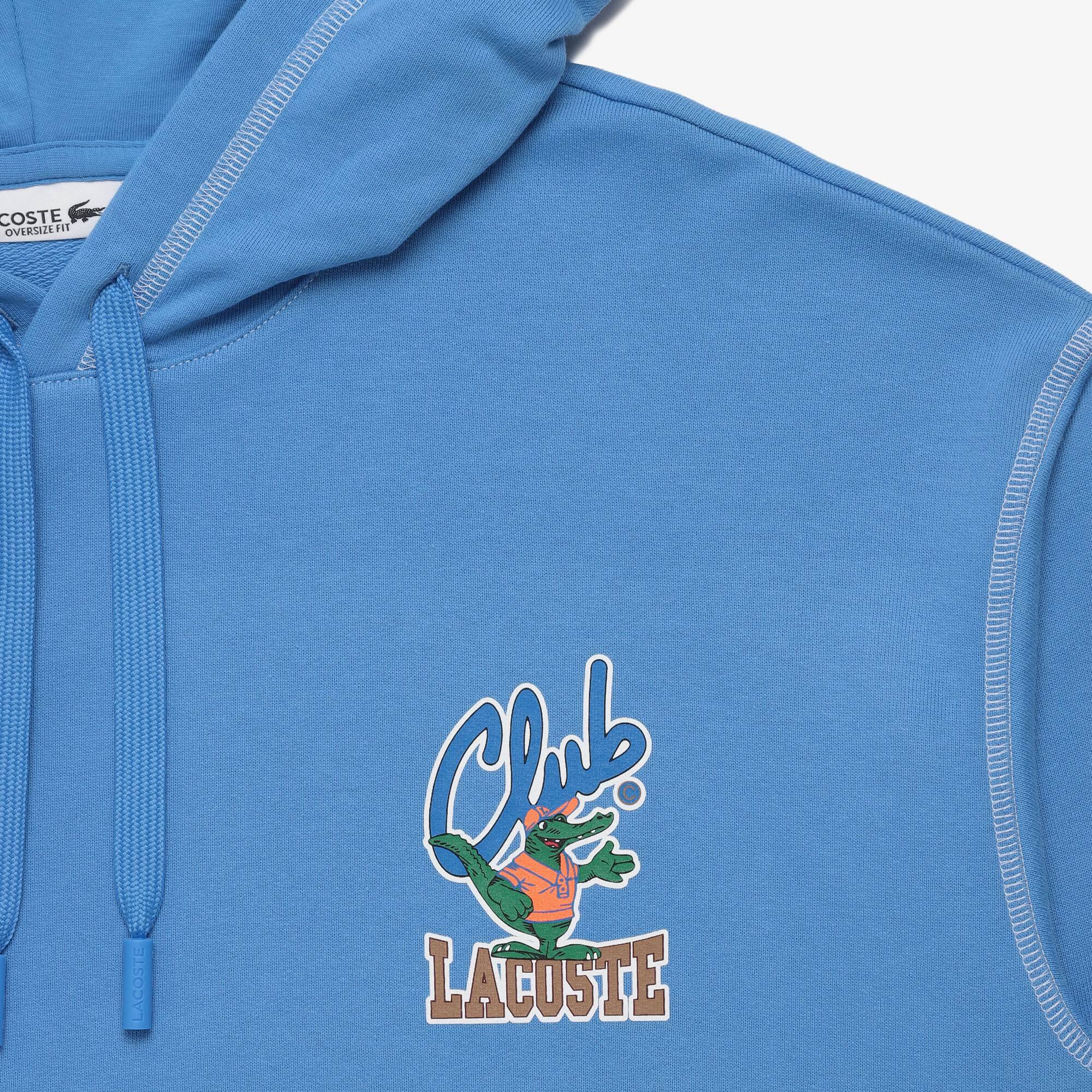 Moletom Feminino Coleção Summer Pack com Mascote Lacoste no Peito
