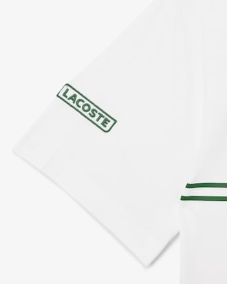 Camiseta em Malha de Algod&atilde;o Bordada e Estampada