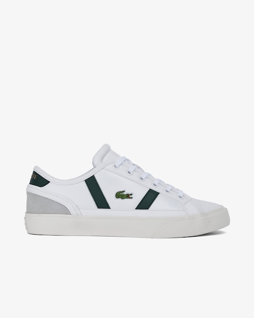 WHT/DK GREEN