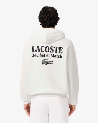 Blusa de Moletom de Capuz de Velo de L&atilde; de Estampa M&uacute;ltipla