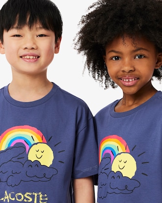 Remera De Algodón Estampada