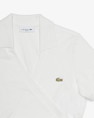 Vestido de Corte Cruzado Polo Mini-Piqu&eacute;