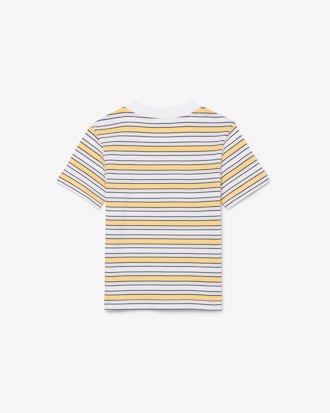 Camiseta Listrada de Algod&atilde;o