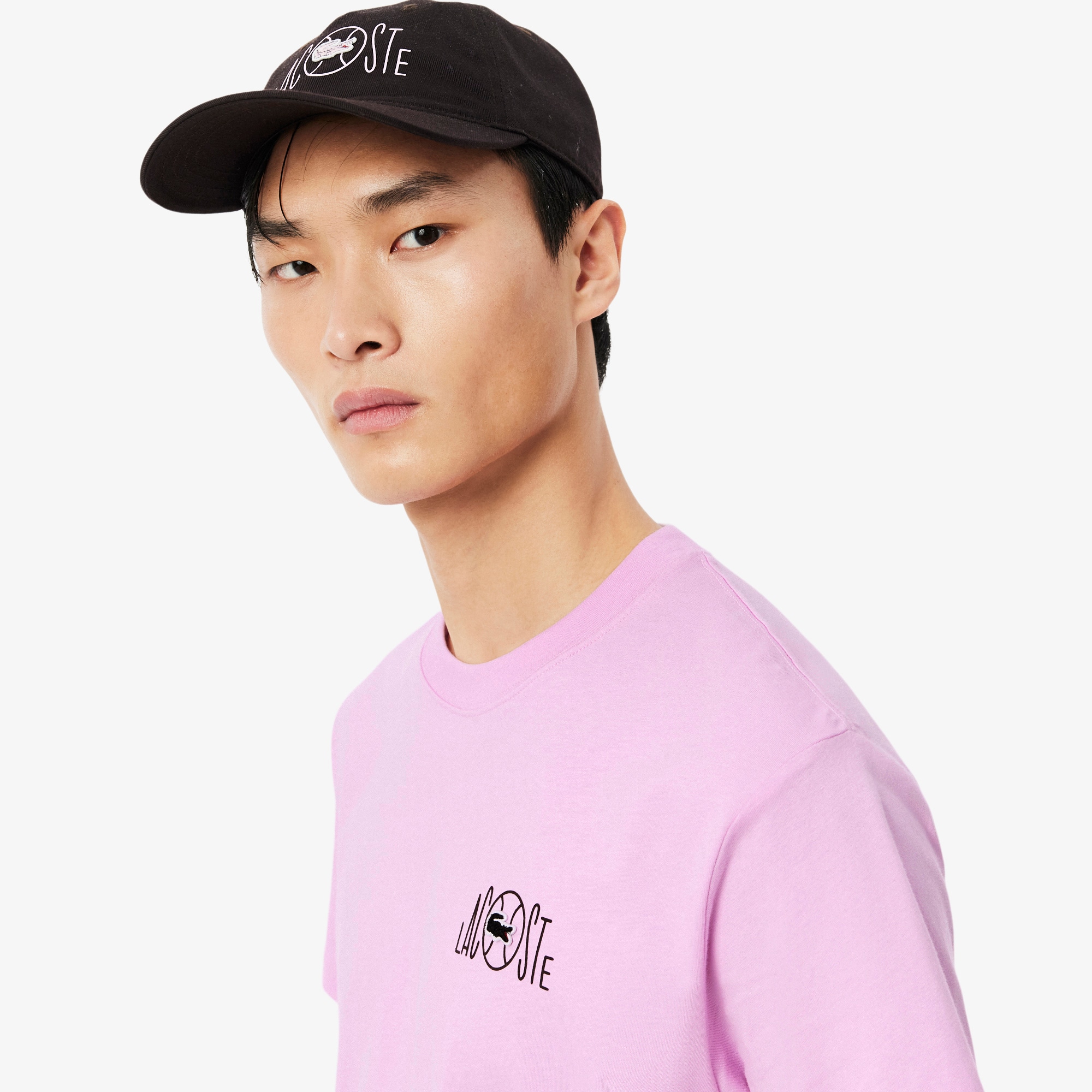 Camiseta de Algodão texturizada Estampada