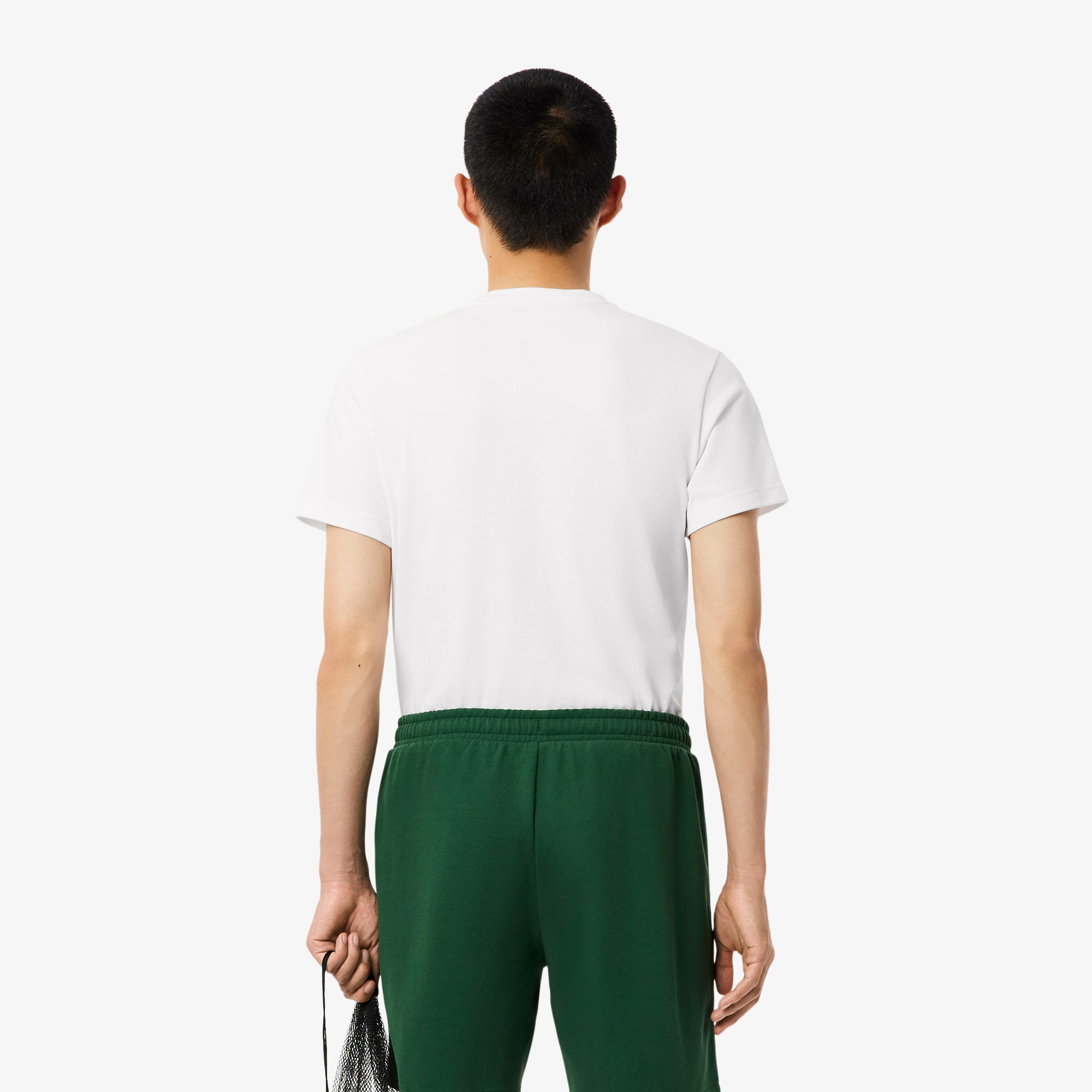Camiseta Lacoste Original com Emblema de Tênis Ultra Dry