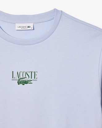 Remera De Jersey Grueso Con Estampa Iconica