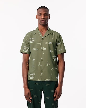 Camisa de Golf Regular Fit con Protección UV Hawaii