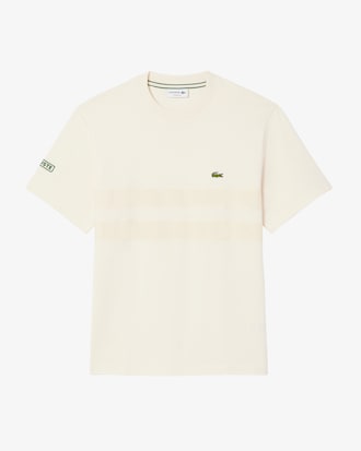 Camiseta com Faixa de Malha Pesada