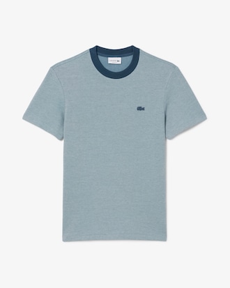 Remera Piqué Con Cuello Contrastado
