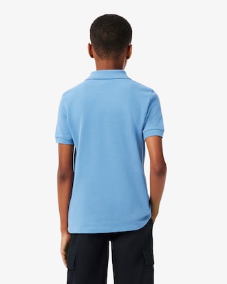 Polo de petit piqu&eacute; con bloques de color