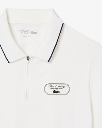 Camisa Polo Ultra Dry Badge Accent Tennis Heritage
