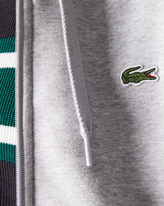 Moletom com Ziper e Capuz Sport Lacoste
