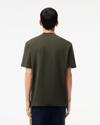 Camiseta de Algodão Pesado com estampa Gráfica