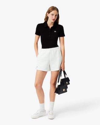 Polo De Algodón Acanalado L.12.D Al Cuerpo
