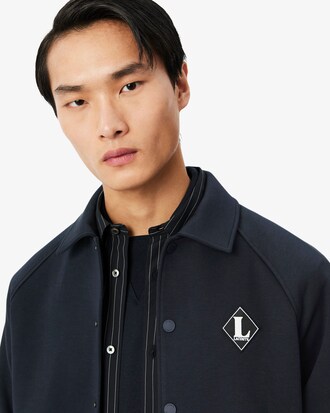 Jaqueta com Emblema Retr&ocirc; &mdash; Fabricada na Fran&ccedil;a